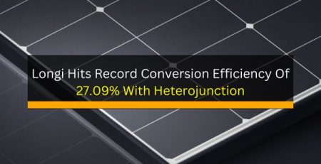 Longi Hits Record Conversion Efficiency