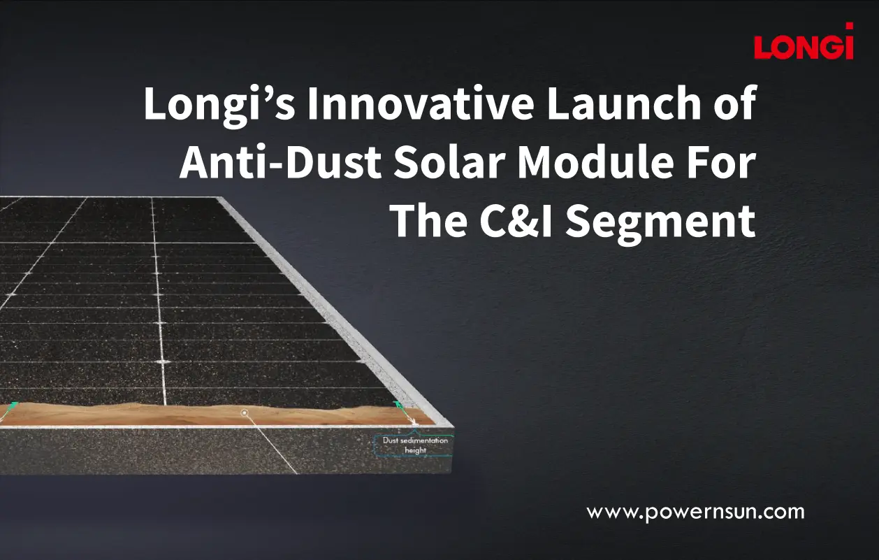 Longi Anti Dust Solar panels