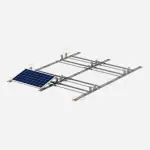 Ascent Wings solar panel racking structure