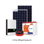 Solar combo kit 2 for off-grid and on-grid systems