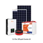 All-in-one combo solar kits for homes