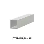 DT Rail splice connector for solar mounting rails