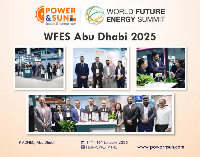 Powernsun at World Future Energy Summit: