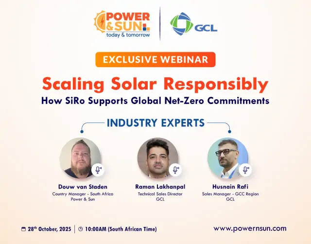 GCL Webinar for the South African Region