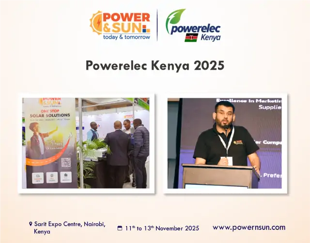 Power & Sun at Powerelec Kenya