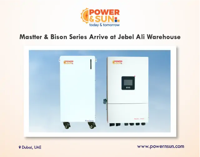 Mastter & Bison Series Arrive at Jebel Ali Warehouse