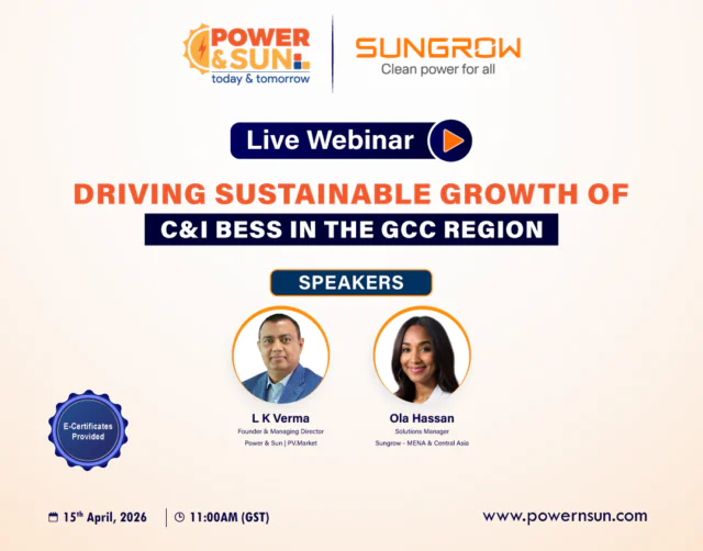 Driving Sustainable Growth of C&I BESS in the GCC Region