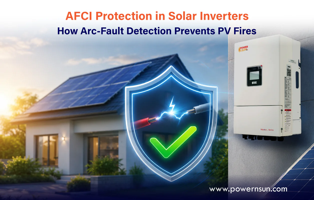 AFCI Protection in Solar Inverters