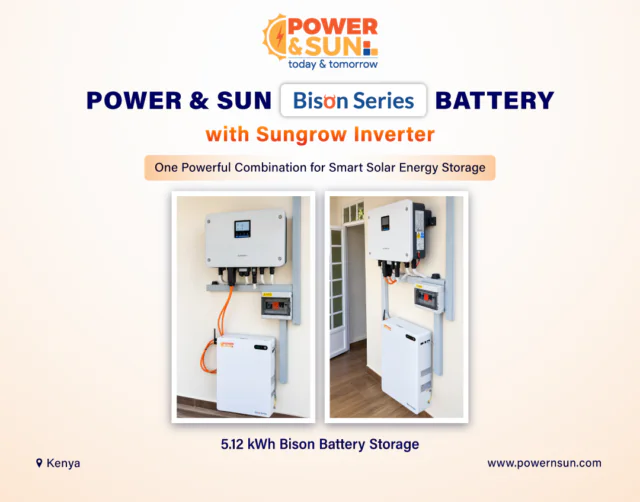 Power & Sun Bison Battery with Sungrow Inverter