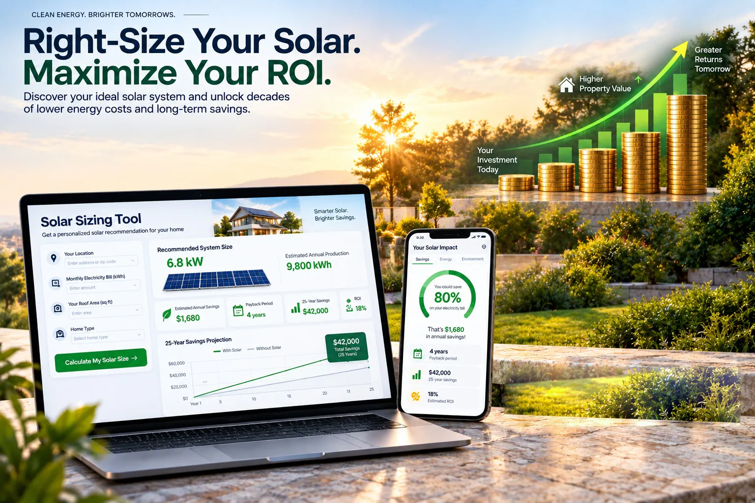 Right-size your solar and maximize your ROI